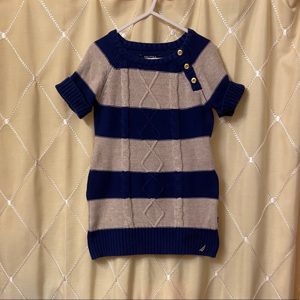 Nautica striped sweater dress